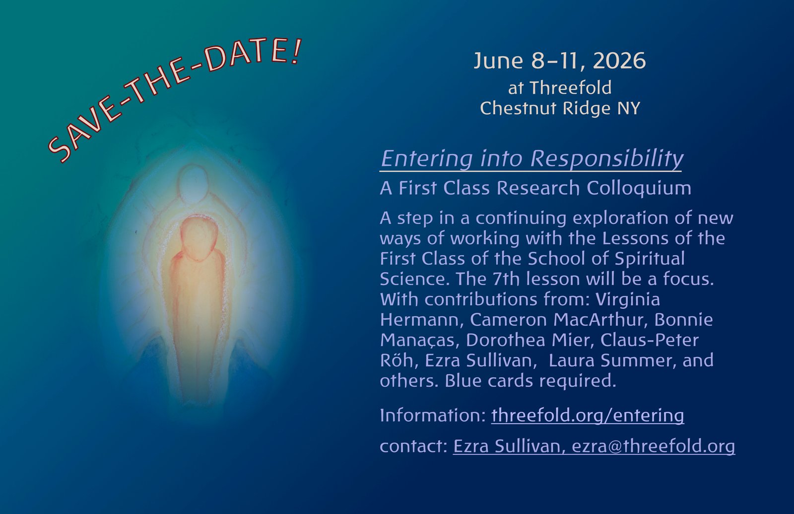 Entering into Responsibility - A First Class Research Colloquium